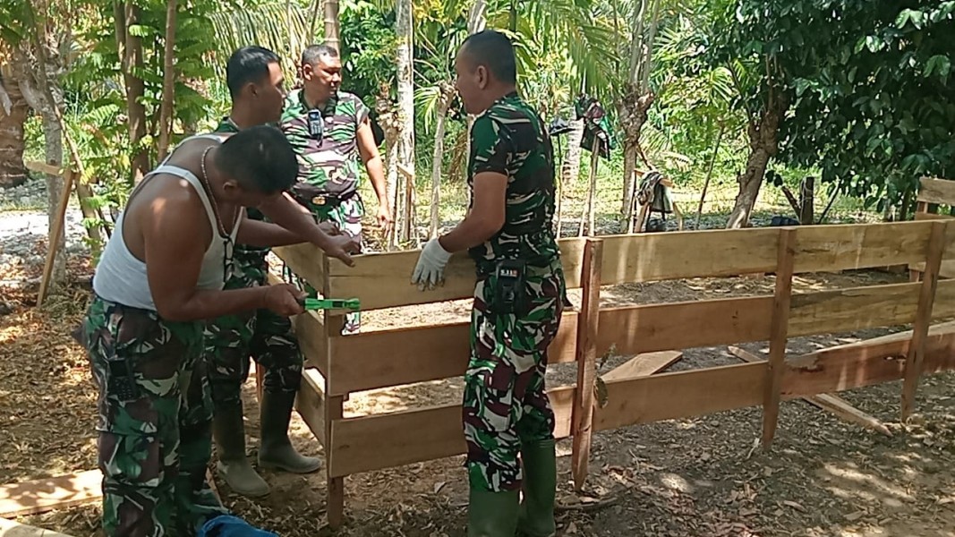 Kolam Lele TMMD Dorong Ekonomi Keluarga Desa