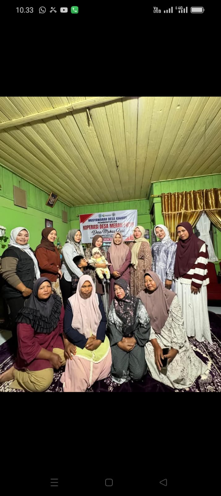 Diduga Pengurus Koperasi Merah Putih Desa Mekar Sari Didominasi Kerabat Dekat Kades, Isteri Menjadi Ketua