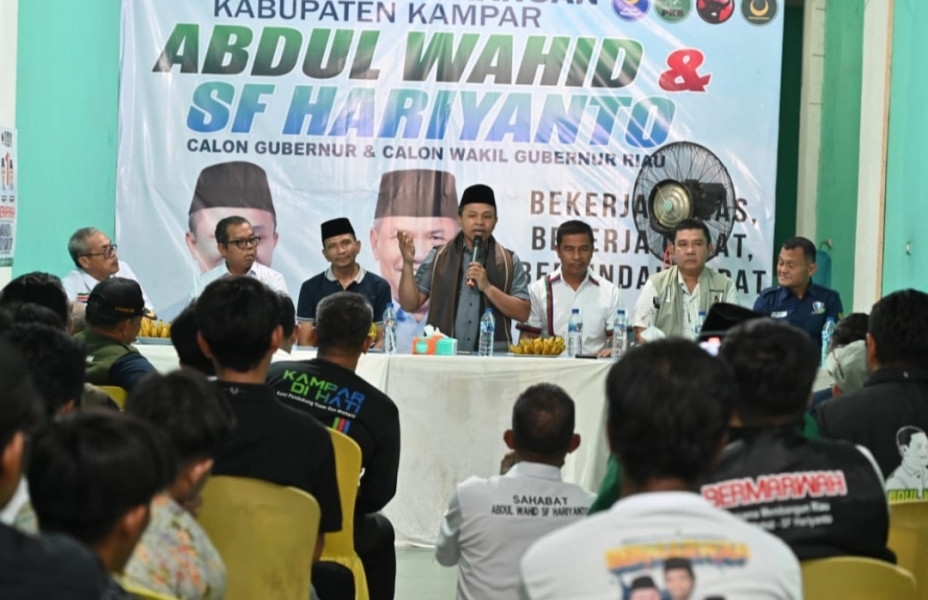 Dijuluki Serambi Mekah, Abdul Wahid: Pembangunan Kota Bangkinang Sebagai Prioritas