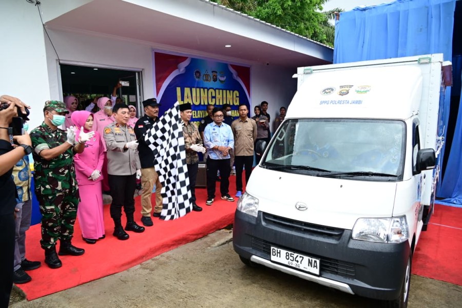 SPPG Jambi Timur Diresmikan, Polda Jambi Dukung Penuh Program Nasional Makan Bergizi Gratis