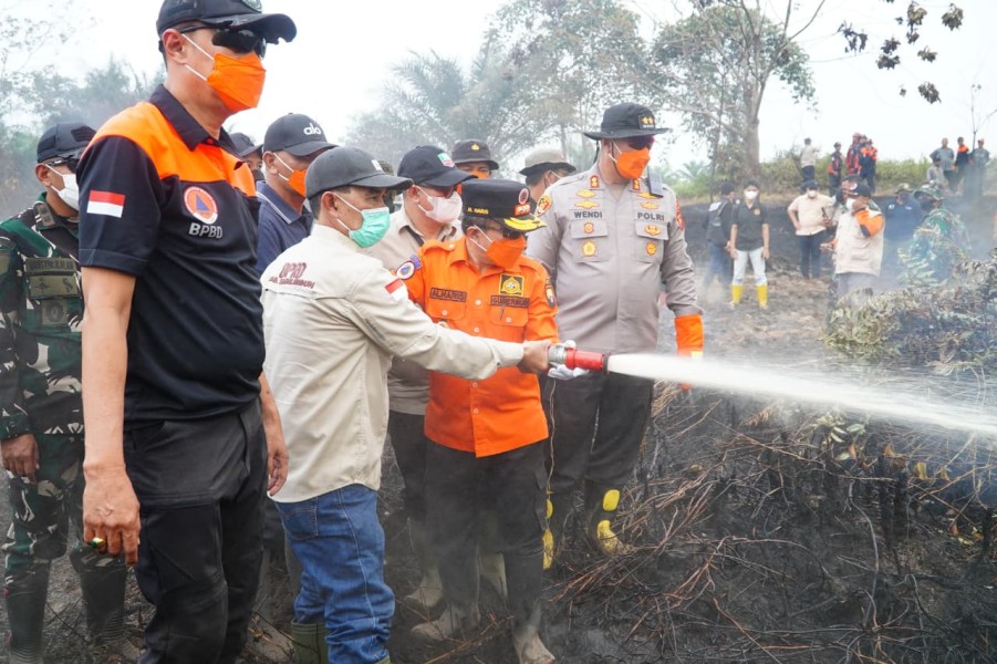 Hotspot Masih Terdeteksi, Gubernur Jambi Pastikan Tidak Ada Titik Api Aktif