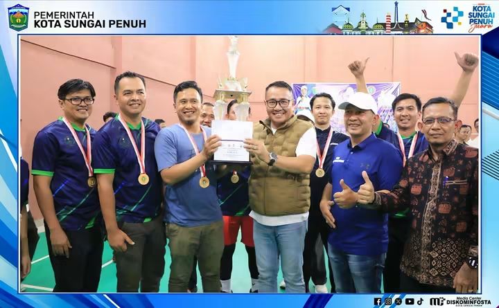 IAIN Kerinci Juara PGRI Cup I, Alfin: Jadikan Sportivitas dan Kebersamaan sebagai Teladan