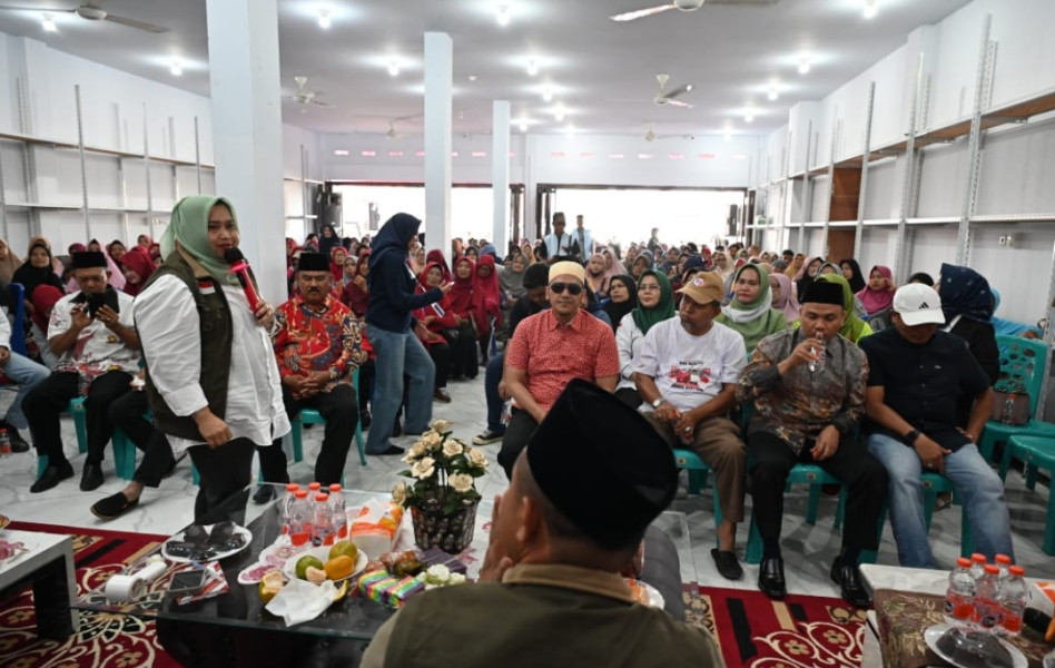 Tekad Bulat Masyarakat Seroja Mandau Dukung Abdul Wahid - SF Hariyanto Jadi Gubernur