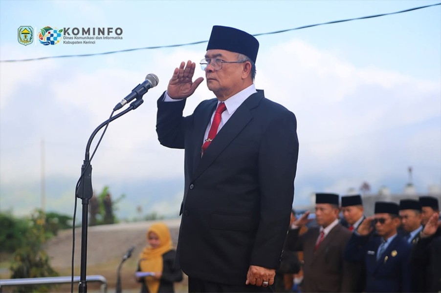 Sekda Kerinci Pimpin Upacara Hari Otonomi Daerah 2026, Tekankan Peningkatan Pelayanan Publik