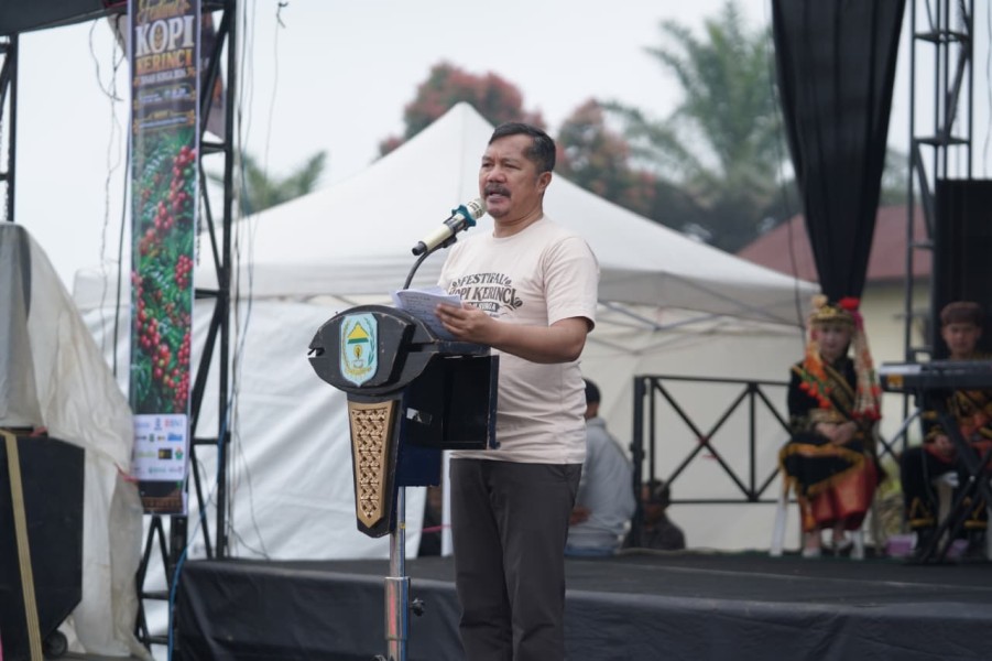 Festival Kopi Kerinci Tanah Surga 2026 Berakhir, Monadi Dorong Ekosistem Kopi Terus Berkembang