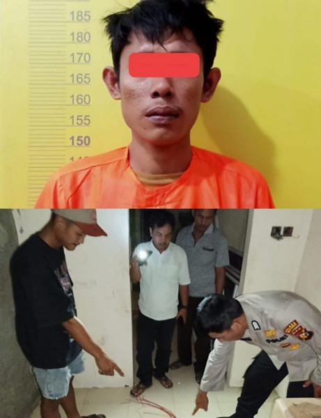 Tengah Bobol Rumah Kosong, MF Dibekuk Polisi