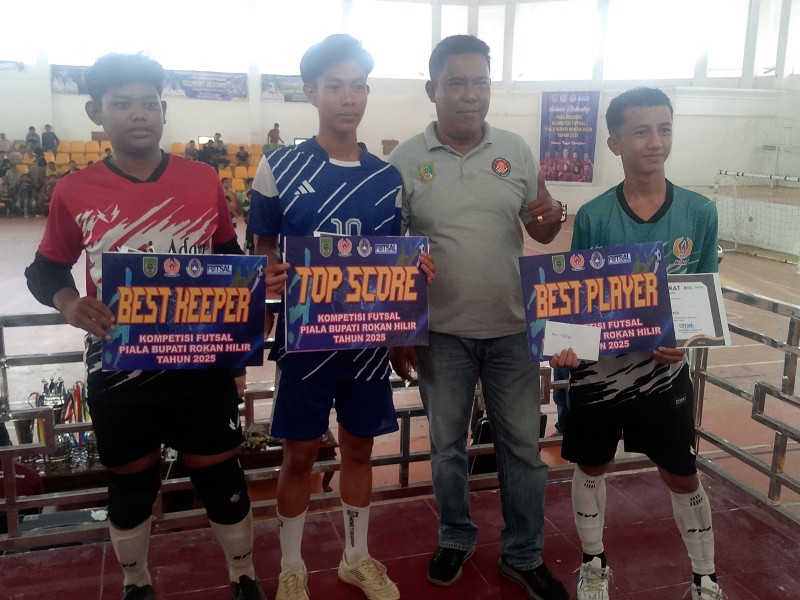 Champion Futsal Piala Bupati 2025, Palika Juara I , Saipul Tarmizi Harapkan Semangat Gelora Olah Raga Perlu Di Tumbuhkan