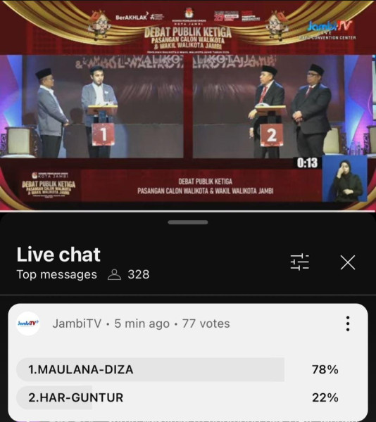 Hasil Panggung Debat Terakhir: Mengapa Maulana-Diza Adalah Jawaban, dan HAR-Guntur Sebuah Risiko?